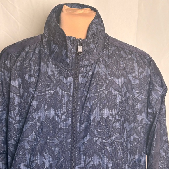 NWT $149 Athleta Large Eternal Bloom Cottage Blue Sightseer Lace Jacket #986271 - Picture 5 of 15